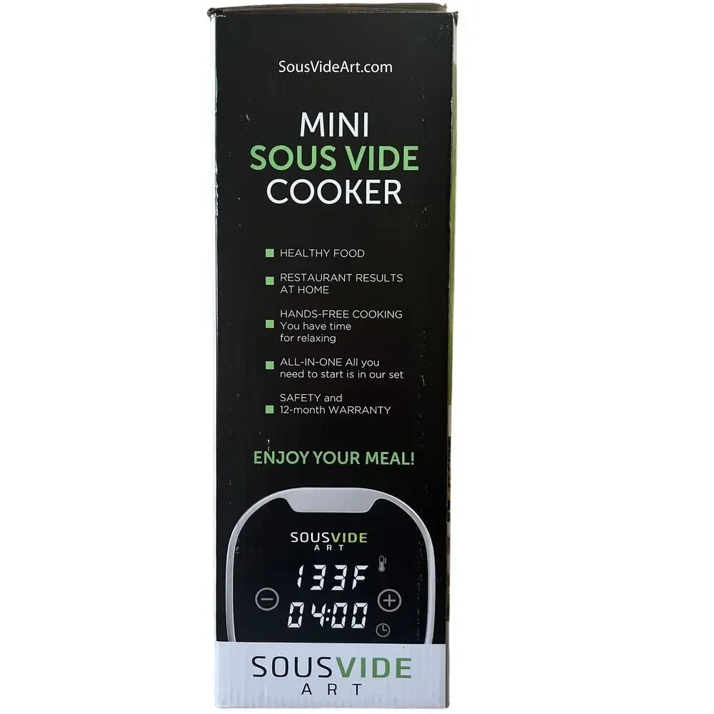 NIB Sous Vide Art Mini Sous Vide Cooker